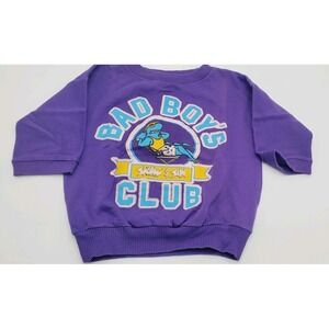 Vintage 80's Bad Boys Shark &‎ Sun Sweatshirt  Boys 6/8 Retro